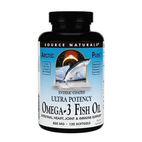 Source Naturals, ArcticPure Omega-3, 1125 mg, 120 Softgels Source Naturals