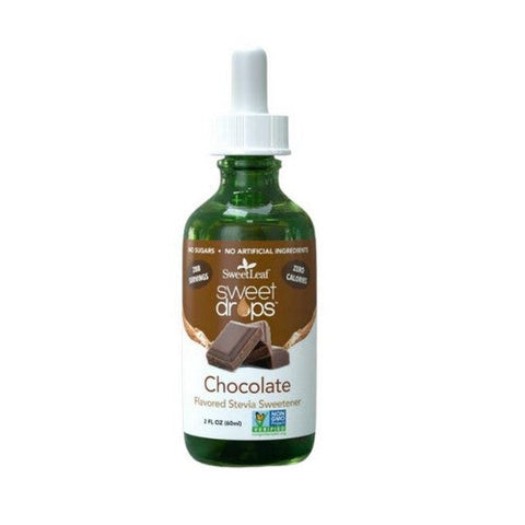 Sweetleaf Stevia, Sweet Drops Sweetener Chocolate, 2 Oz Sweetleaf Stevia