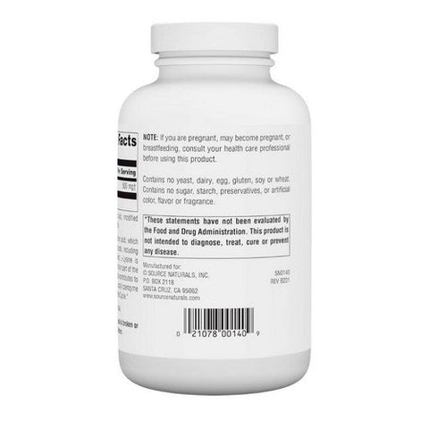 Source Naturals, L-Lysine, 500 MG, 250 Tabs Source Naturals