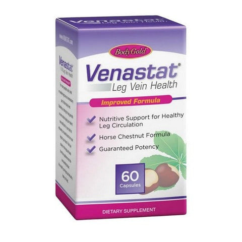 Body Gold, Venastat Leg Vein Health, 60 caps