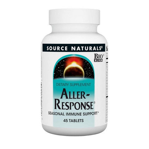 Source Naturals, الاستجابة للحساسية، 45 قرصًا