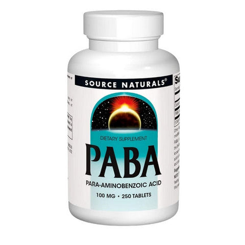 Source Naturals, بابا، 100 ملغ، 250 قرص
