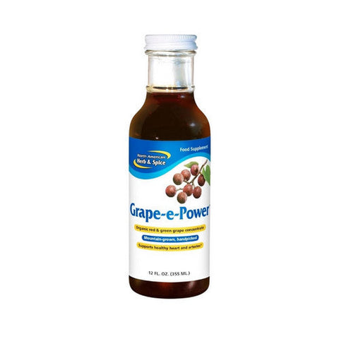 North American Herb & Spice, Grape E Power, 12 OZ North American Herb & Spice