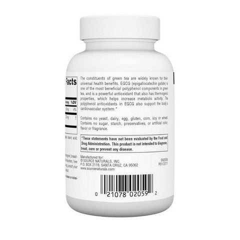 Source Naturals, Egcg, 350 Mg, 120 tabs Source Naturals