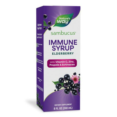 Sambucus Regular Syrup 8 OZ by Nature's Way