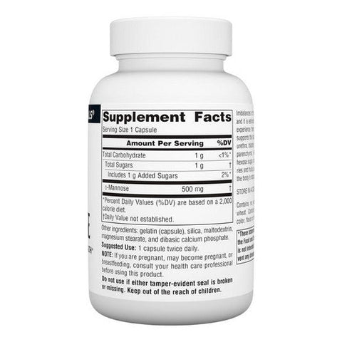 Source Naturals, D-Mannose, 500 Mg, 60 Caps