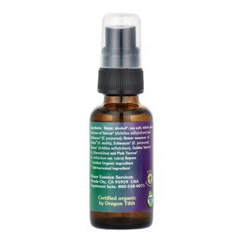 Flower Essence Services, Yarrow Environmental Solution, Spray 1 oz