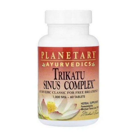 Planetary Ayurvedics, Trikatu Sinus Complex, 60 Tabs