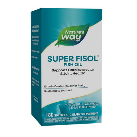 Super Fisol Fish Oil 180 Softgels by Nature's Way
