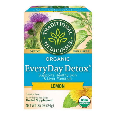 Traditional Medicinals, Lemon Everyday Detox, 16 bags Traditional Medicinals