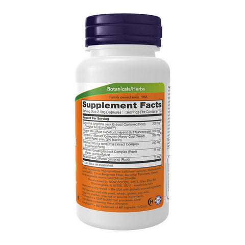 ناو فودز، تيستوجاك 200 قوة إضافية، 60 كبسولة نباتية