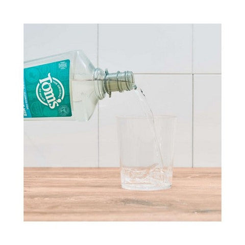 Tom's Of Maine, Long Lasting Wicked Fresh Mouthwash, Cool Mountain Mint 16 oz Tom's Of Maine