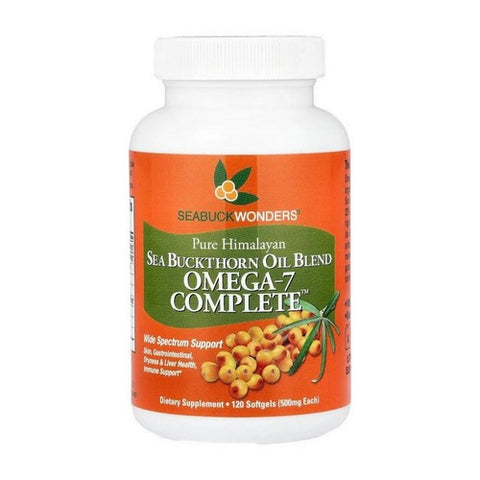 Seabuck Wonders, Sea Buckthorn Oil Blend Omega-7 Complete, 120 Softgels