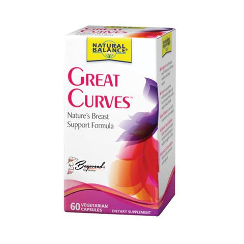 Natural Balance (Formerly known as Trimedica), Great Curves, 60 caps