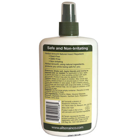 All Terrain, Herbal Armor Natural Insect Repellent, 8 oz All Terrain