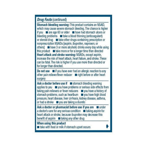 Advil, Solubilized Ibuprofen Pain Reliever Fever Reducer, 200 Mg, 20 Liquid Filled Capsules Advil