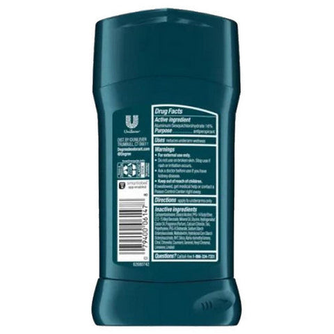 Degree, Advanced 72 Hour Motionsense Anti-Perspirant Deodorant Adventure, 2.7 Oz