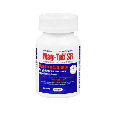 Mag-Tab, مكمل المغنيسيوم Mag Tab Sr، 60 كبسولة