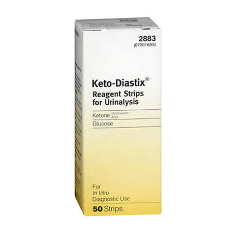 Keto-Diastix, Reagent Strips for Urinalysis, 50 each